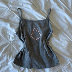 Custom “Ghosted” tank top